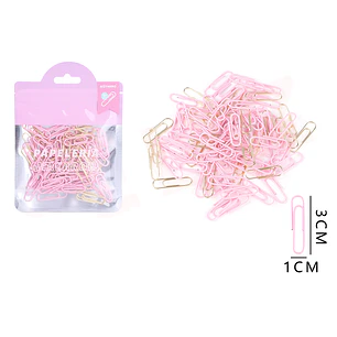 Clips De Papel 28Mm 80Pcs