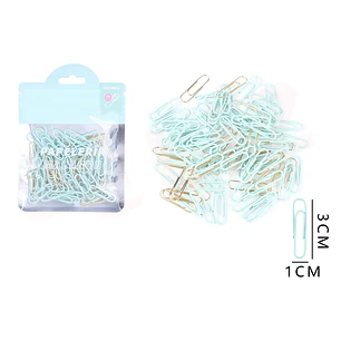 Clips De Papel 28Mm 80Pcs