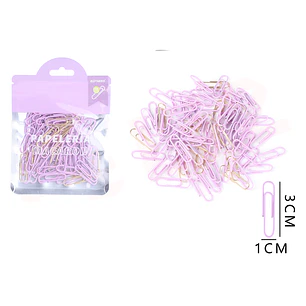Clips De Papel 28Mm 80Pcs