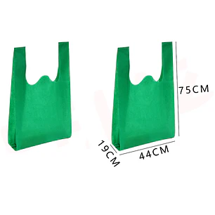 Bolsas Verde 44X75X19Cm