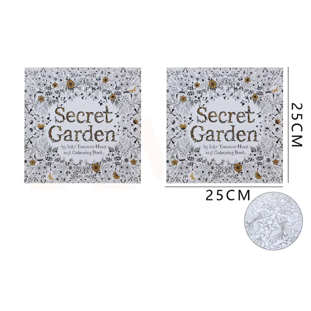 Libro Mandala Para Pintar 24Paginas 25X25Cm 1