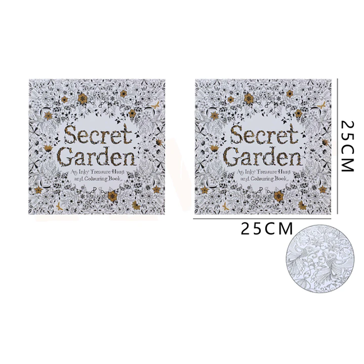 Libro Mandala Para Pintar 24Paginas 25X25Cm 1