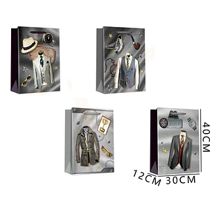 Bolsa De Regalo 30X12X40Cm