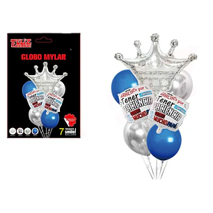 Set De Globos 7Pcs Dia Padre