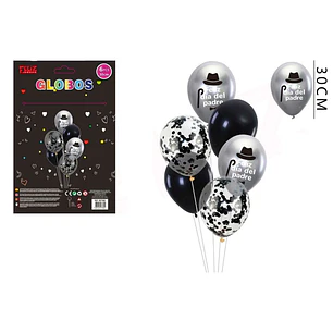Set Globas 6Pcs Dia Padre