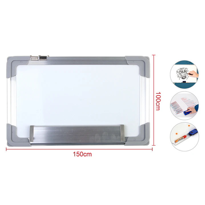 Pizarra Magnetica Aluminio Una Cara 100X180Cm 1