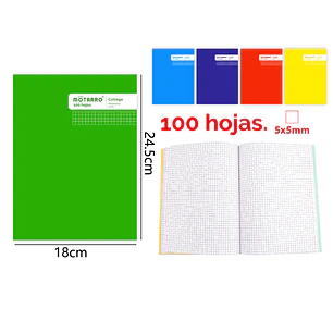 College Matematica 100Hojas 24.5X18.3Cm