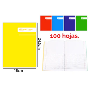 College Ciencias 100Hojas 24.5X18.3Cm
