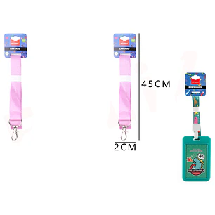 Lanyard Lila 2X45Cm