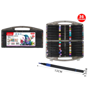 Marcadores De Color 13Cm 36Pcs