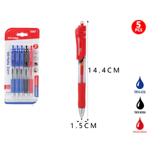 Boligrafos 14.4Cm 3+1+1Pcs