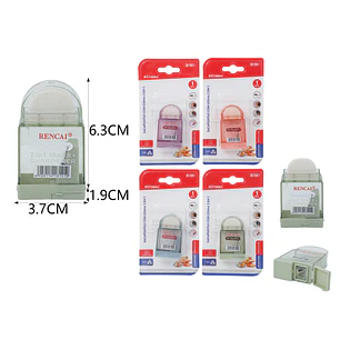 Sacapuntas Con Goma De Borrar