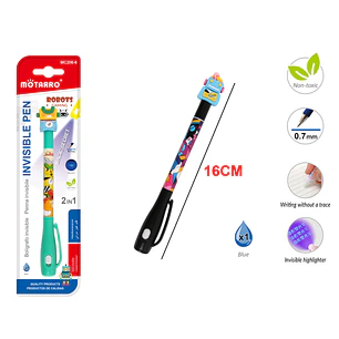 Lapiz Pasta Invisible Robot Azul 16Cm 0.7Mm