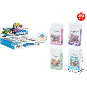 Goma De Borrar 36Pcs