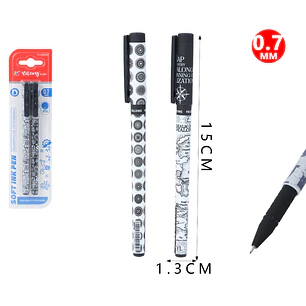 Boligrafos 0.7Mm 2Pcs