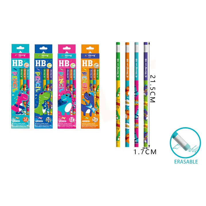 Lapices Grafitos Hb 12Pcs 1