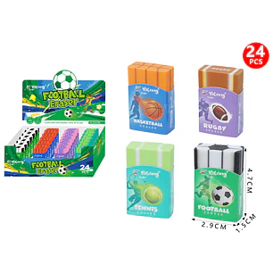 Goma De Borrar 24Pcs