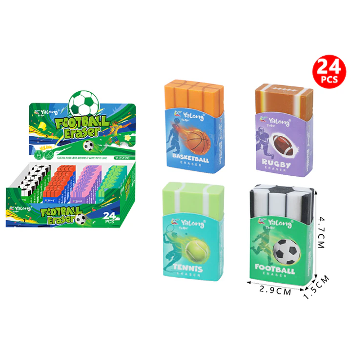 Goma De Borrar 24Pcs 1