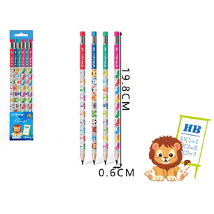 Laipces Grafitos Hb 12Pcs