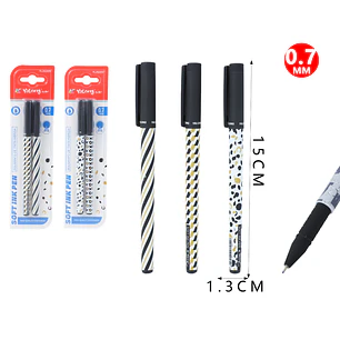 Boligrafos 0.7Mm 2Pcs