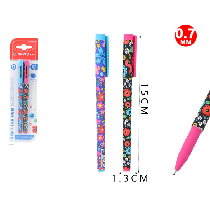 Boligrafos 0.7Mm 2Pcs 1