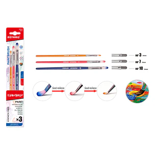 Set De Pinceles 3Pcs