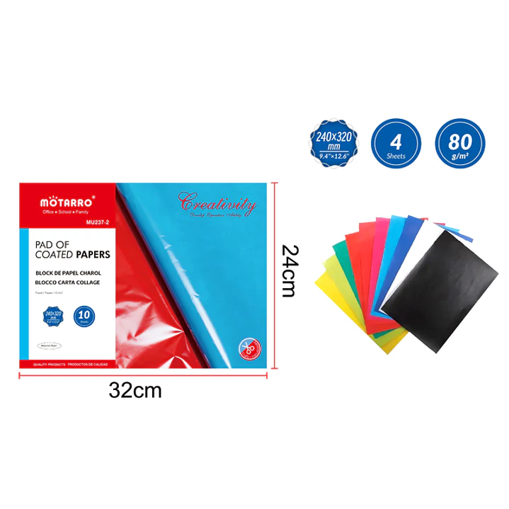 Papel Encerado Autoahesivo A4 10Pcs 1