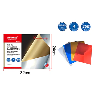 Cartulina de Aluminio A4 4Pcs