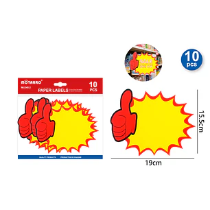 Etiquetas De Precio Good 19X15Cm 10Pcs