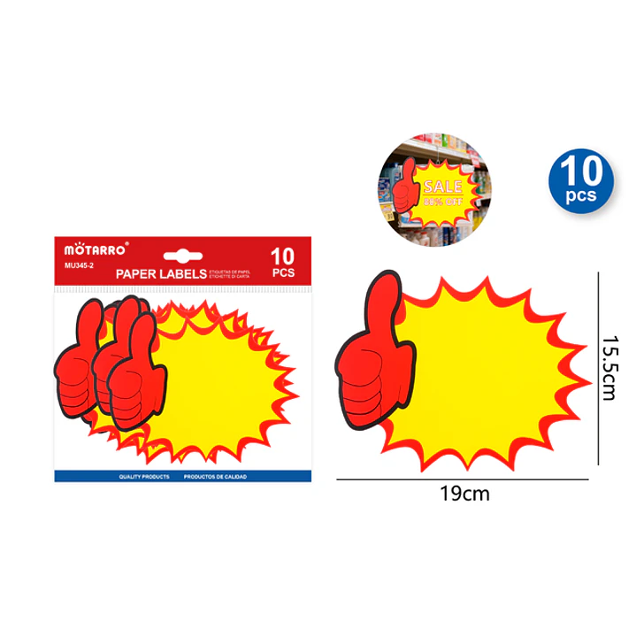Etiquetas De Precio Good 19X15Cm 10Pcs 1