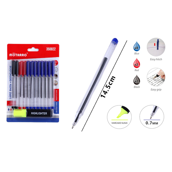 Set De Lapices 14.5Cm 12+1 1