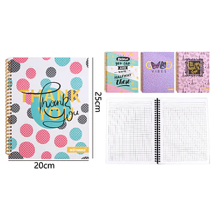 Cuaderno De Nota 25X20Cm 100Hojas