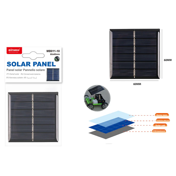 Panel Solar Epoxi 60X60Mm 1