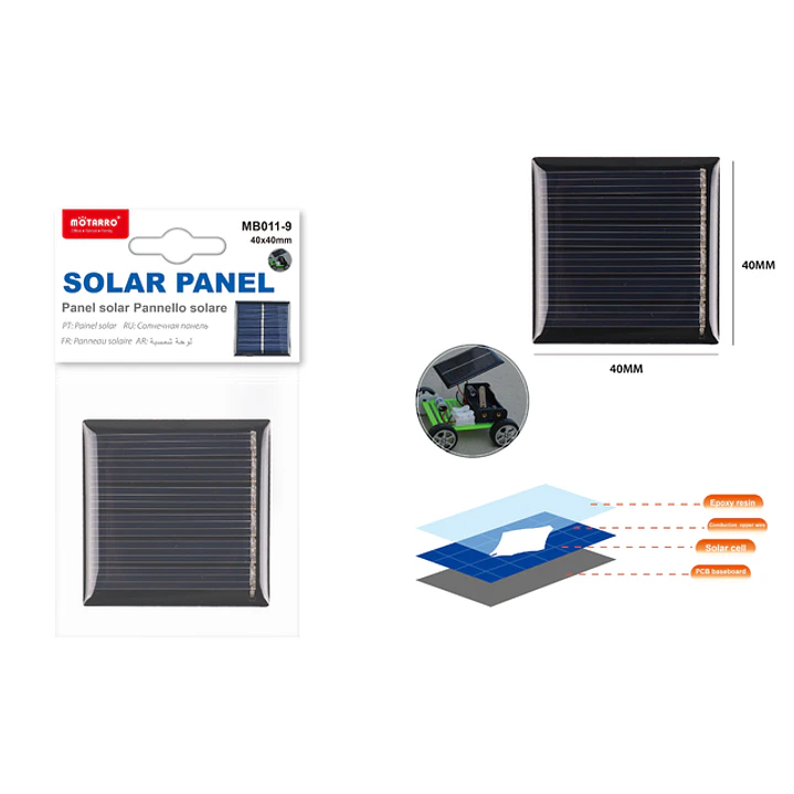 Panel Solar Epoxi 40X40Mm 1