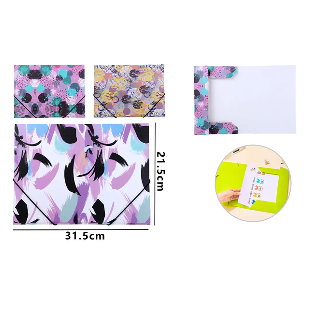 Carpeta Con Elastico A4 1