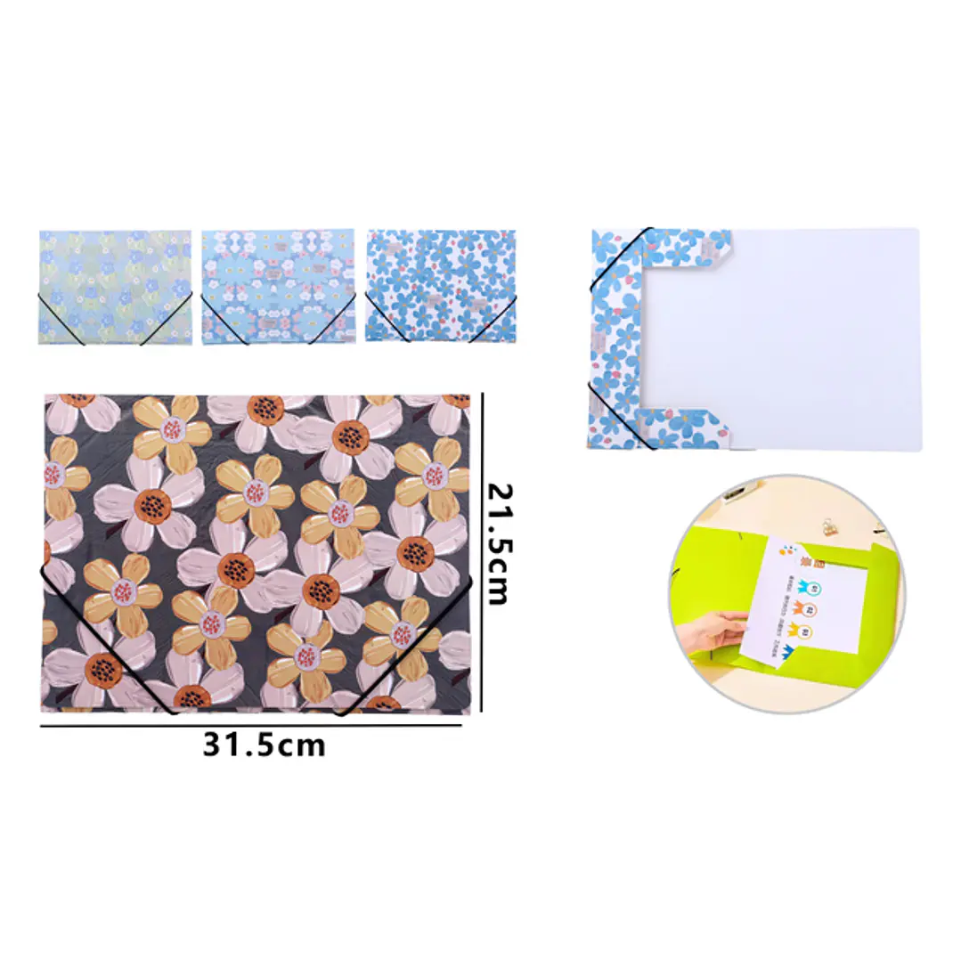 Carpeta Con Elastico A4 1