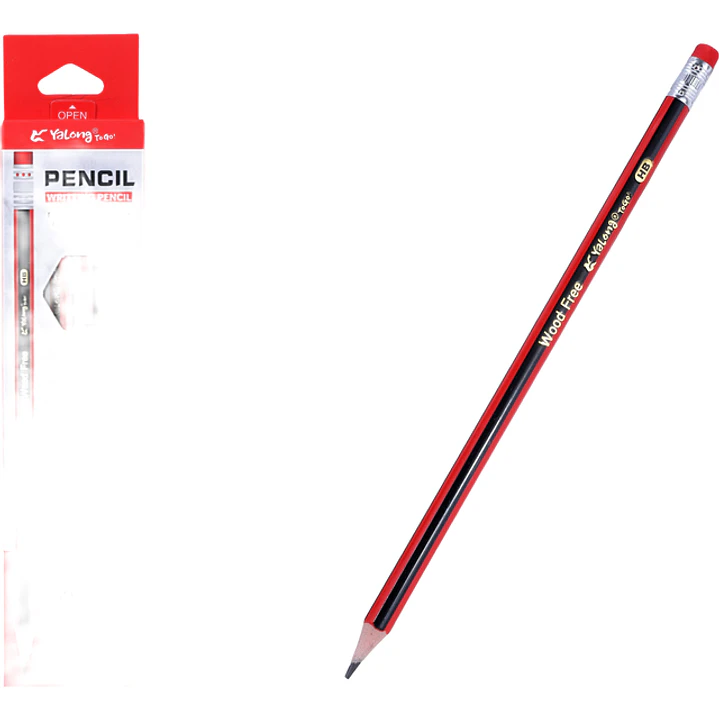Lapices Grafito Hb/Goma 18.8Cm 12 Unidades 1