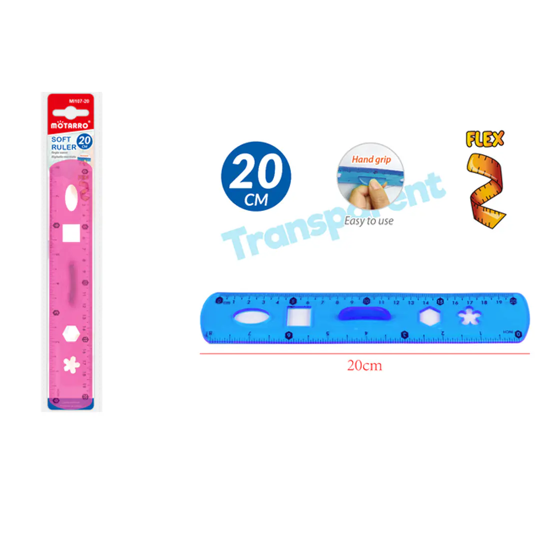 Regla Flexible 20Cm 1