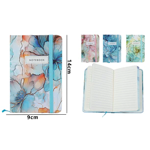 Libreta Con Elastico 80Hojas A6