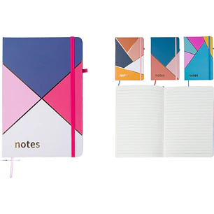 Libreta Con Elastico 80Hojas A6