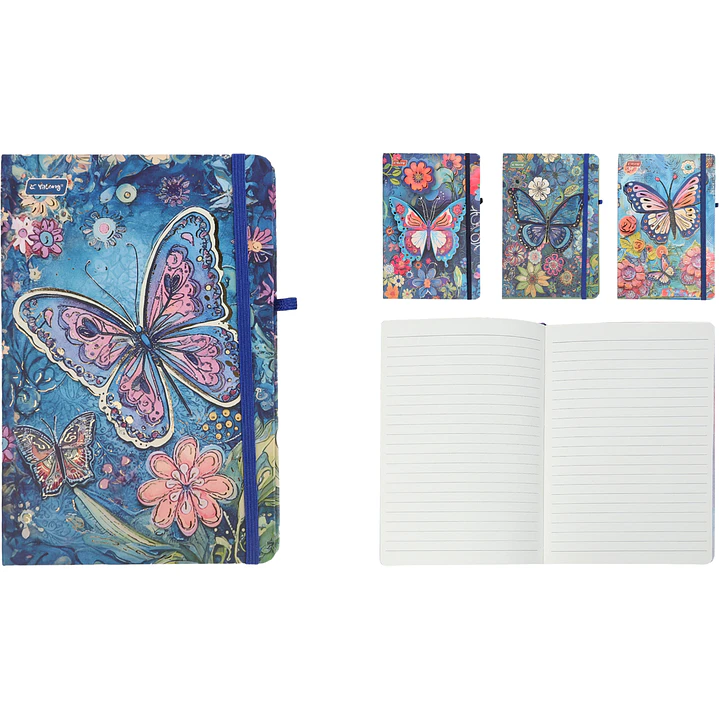 Libreta Elastico 80Hojas 13.6X20.8Cm 1