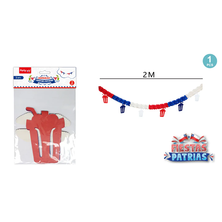 Guirnalda Terremoto Fiestas Patrias 2M 1