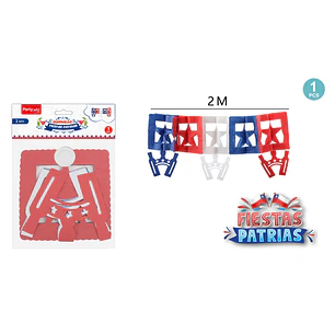 guirnalda botellas fiestas patrias 2m (P)