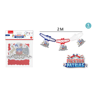 guirnalda escudo nacional fiestas patrias 2m (P)