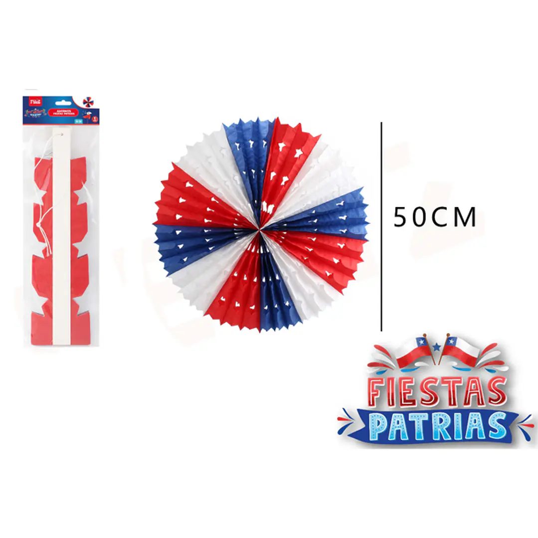 Adorno Circulo Fiestas Patrias 50Cm 1