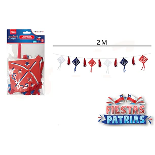 Guirnalda Volantin Fiestas Patrias 2M