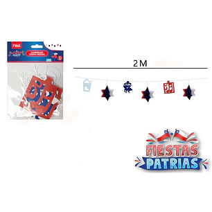 Guirnalda Cueca Fiestas Patrias 2M