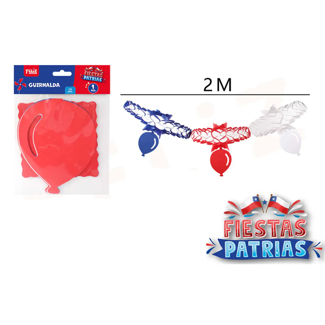 Guirnalda Fiesta Patrias 2M 1