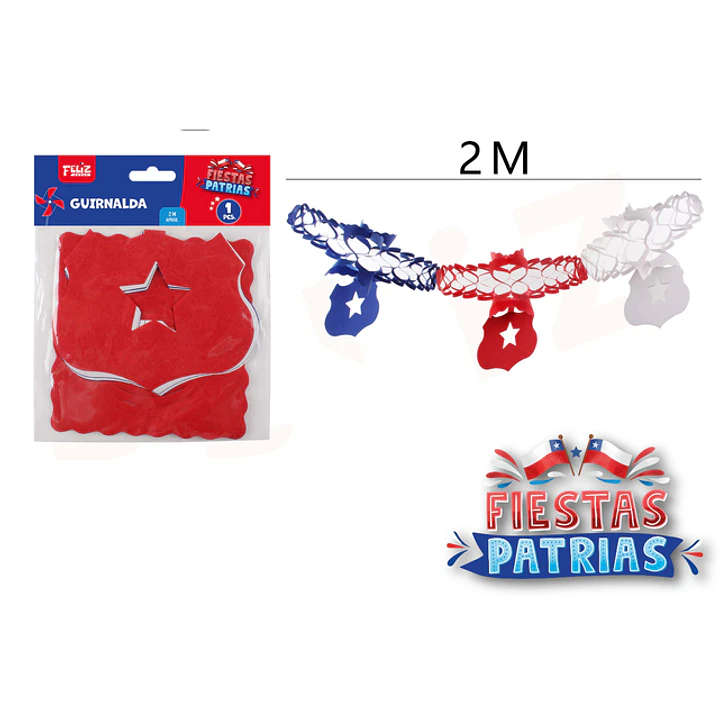 Guirnalda Fiesta Patrias 2M 1