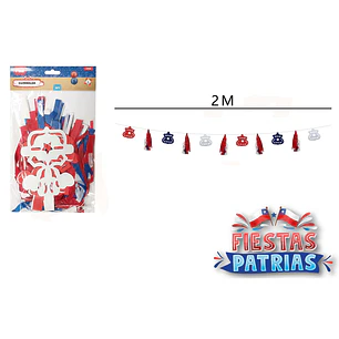 Guirnalda Con Detalle Fiestas Patrias 2M